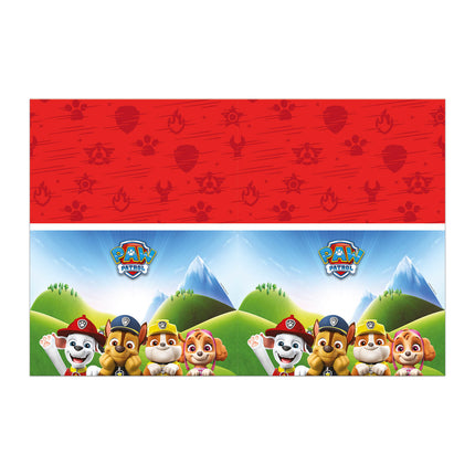 Paw Patrol Rescue Heroes Plastik Tischdecke 120X180Cm 1Stand