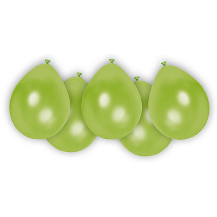 Party Essentials Fsc Metallic Pastell Ballons Grün 8St