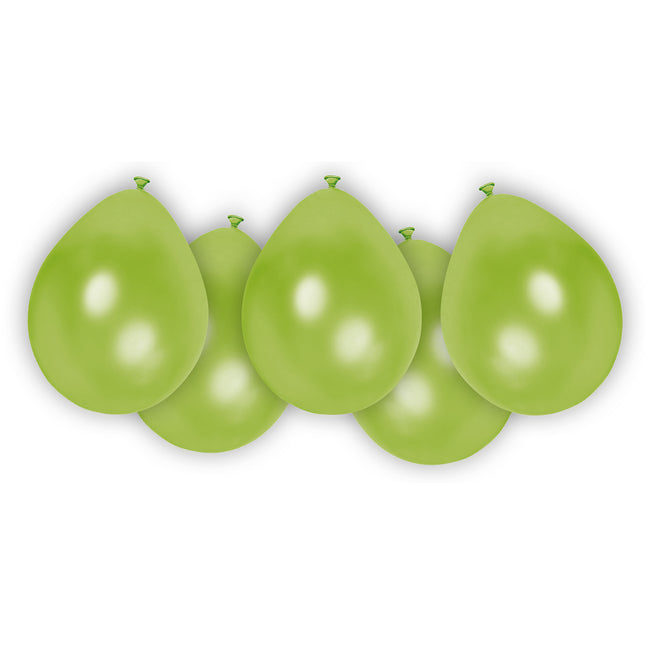 Party Essentials Fsc Metallic Pastell Ballons Grün 8St
