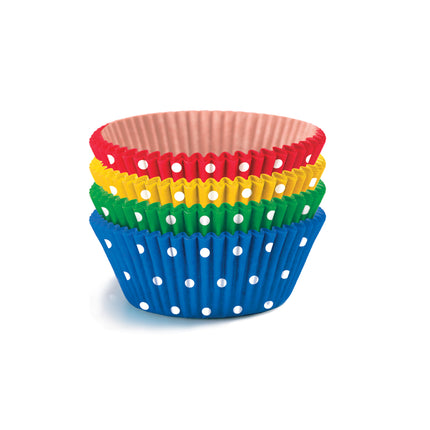Bunte Cupcake-Formen 4,5 cm 40 Stk