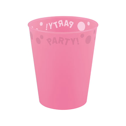 Party Cup Pink 250ml