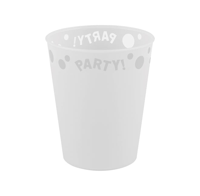 Party Wiederverwendbare halbtransparente Produkte Party Wiederverwendbare halbtransparente Becher 250Ml 1St.