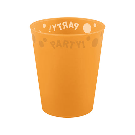 Party Cup Orange 250ml