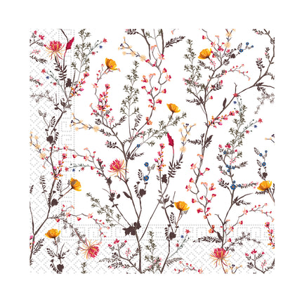 Dreilagige Papierservietten Dreilagige Papierservietten 25X25Cm Moderne Zweige 20St