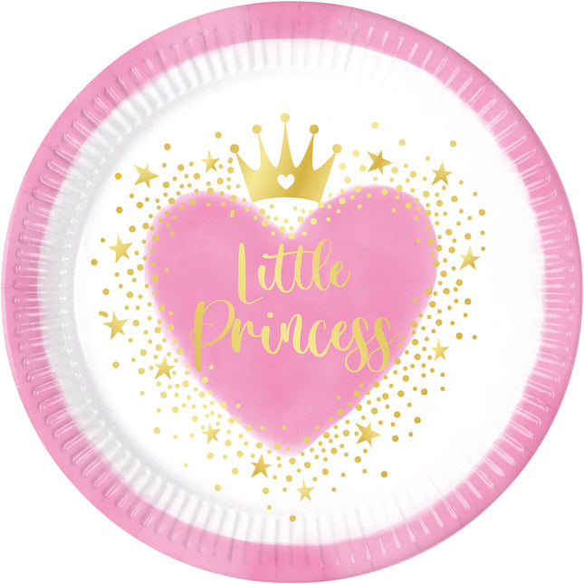 My Little Princess Fsc Pappteller Next Generation Large 23Cm (Deep Mould) 8St