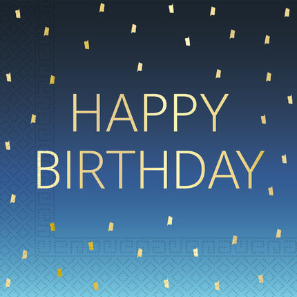 Happy Birthday Servietten 33cm 20Stück