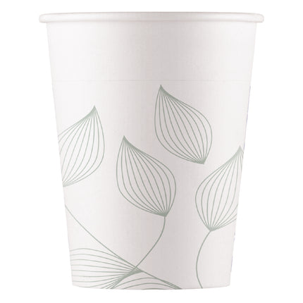 Everyday Designs Leaves Fsc Pappbecher 200Ml (Wm) 8St