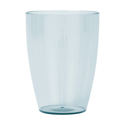 Wiederverwendbare halbtransparente Gläser Wiederverwendbare halbtransparente Becher in hellblauer Farbe 2St
