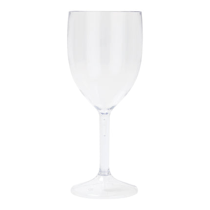 Transparentes Weinglas Kunststoff 300ml 2Stk