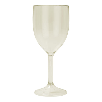 Wiederverwendbare halbtransparente Gläser Wiederverwendbare halbtransparente Weingläser in Beige Farbe 2St