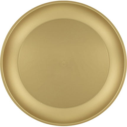 Gold Teller Metallisch 21cm 4Stück