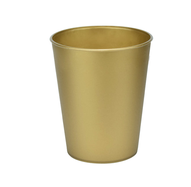 Goldene Becher Metallic 250ml 4 Stück