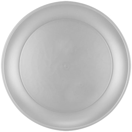 Silberne Teller Metallisch 21cm 4Stück