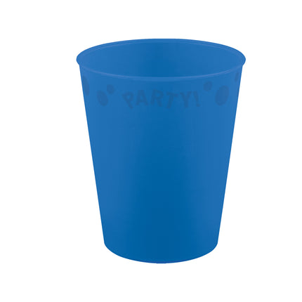 Party Mehrwegbecher Bright Colors Party Mehrwegbecher 250Ml Bright Blue 1St