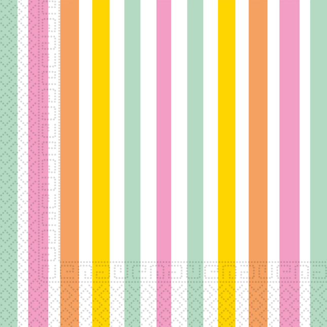 Party Wiederverwendbare Pastellfarben Fsc Zwei Lagen Papier Servietten 33X33Cm 20St