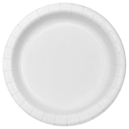 Weiße Teller 26cm 10Stk