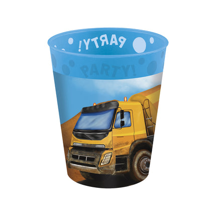 Construction Cup 250ml 4pcs