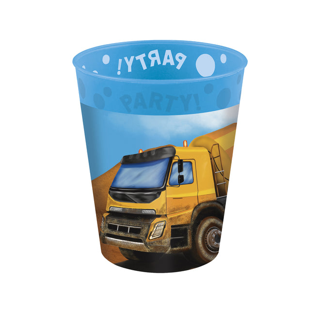 Construction Cup 250ml 4pcs