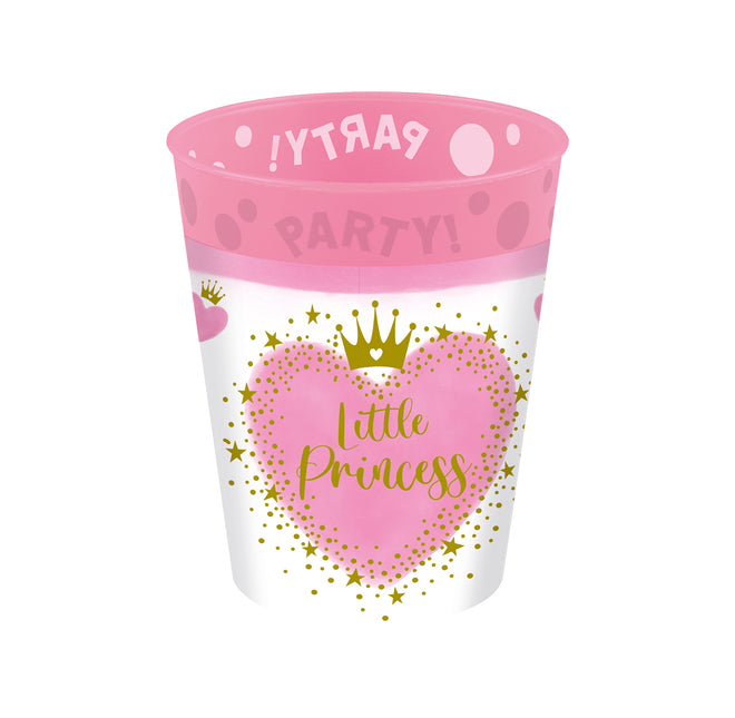 My Little Princess Party Wiederverwendbare Becher 250Ml 4St