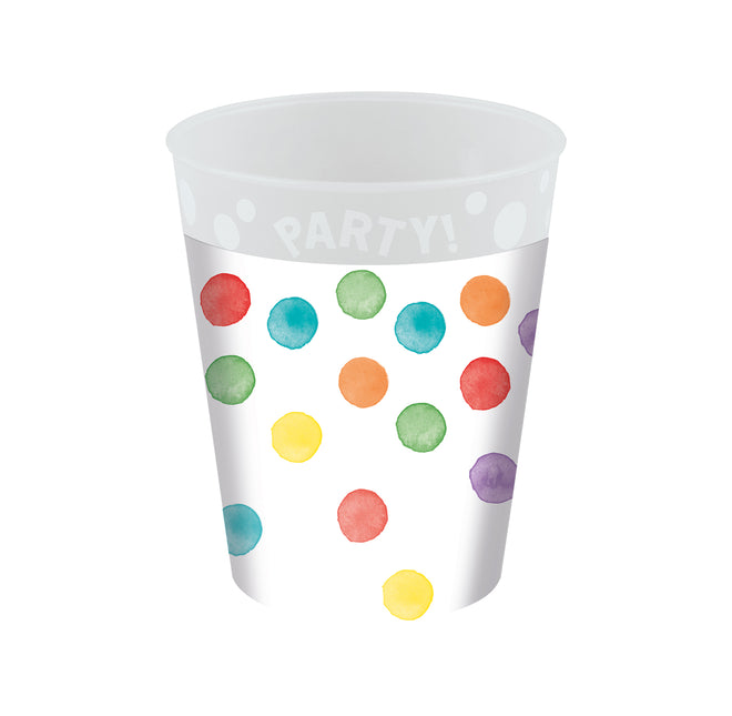 Paint Dots Becher 250ml 4Stück