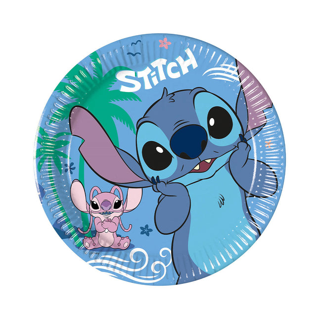 Stitch & Angel Fsc Pappteller Next Generation Medium 20Cm 8St