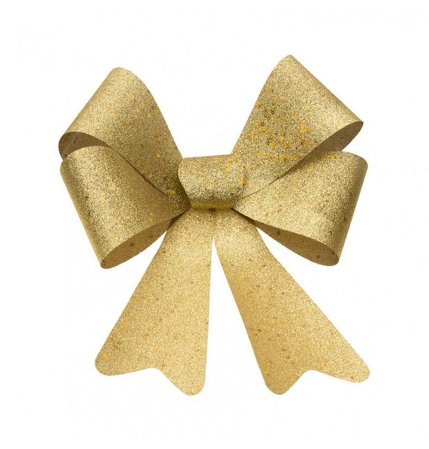 Gold Glitzer Schleife 36.5CM X 50.8CM