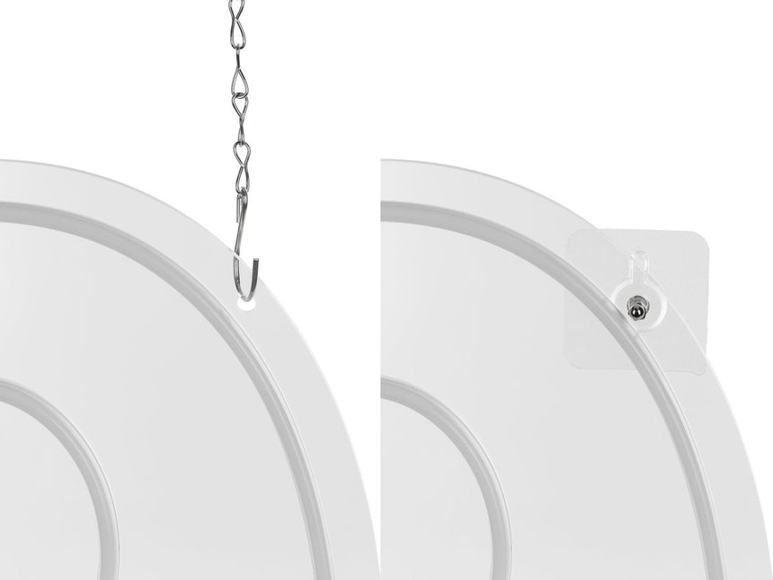 1 Licht Cijfer Wit 50cm van Partydeco koop je bij Partywinkel