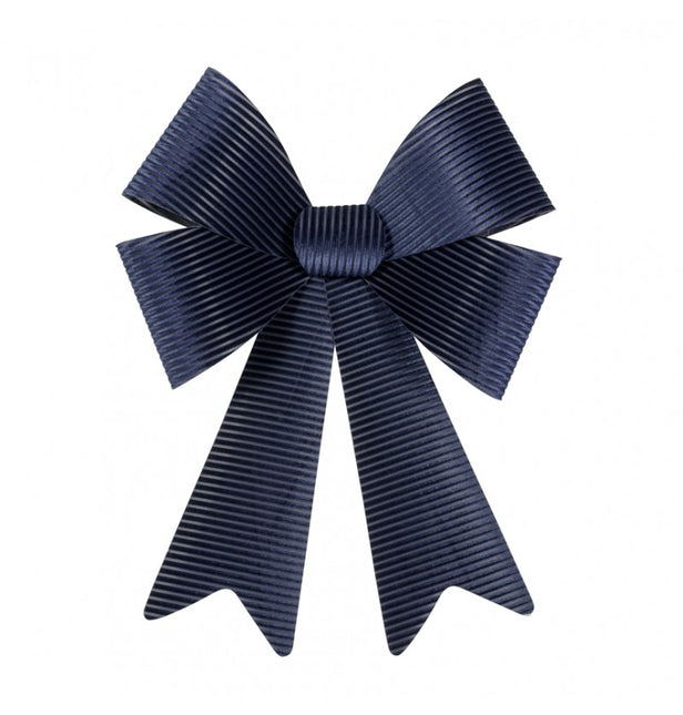 Maxi marineblaue Kordsamtschleife 50,8cm x 66cm