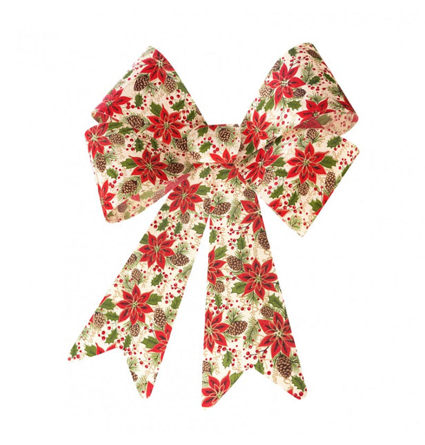 Maxi Weihnachtsstern Schleife 50,8cm x 66cm