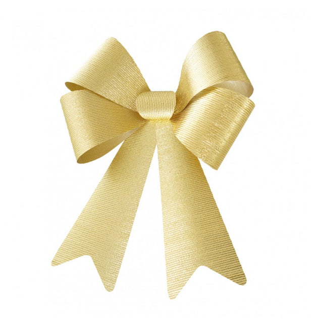 Maxi glänzende goldene Schleife 50,8cm x 66cm