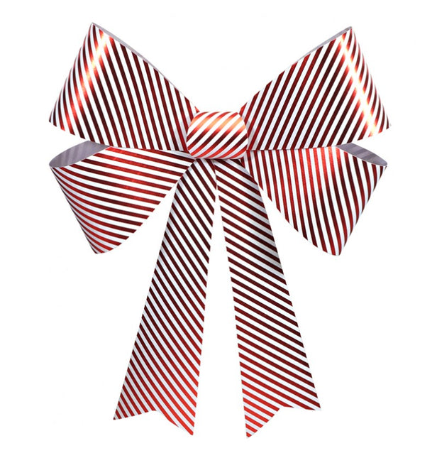 PVC-Schleife Bonbon-Streifen 71cm x 86cm