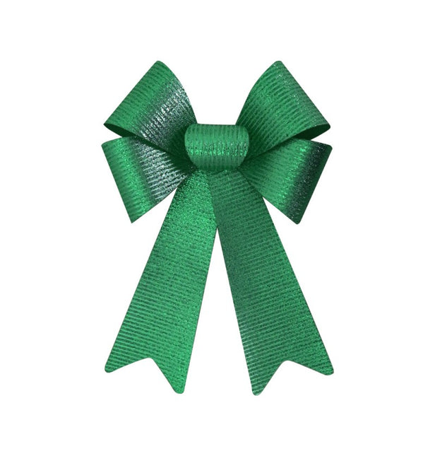 Glänzende grüne Schleife 22,9cm x 38,1cm