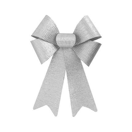 Silberne glänzende Schleife 22.9 X 38.1CM