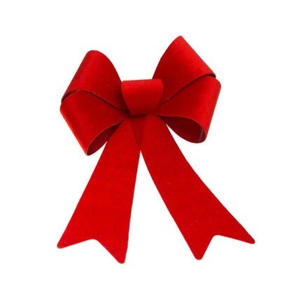 Rote Samtschleife 22,9CM X 39,1CM