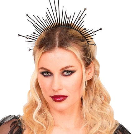 STIRNBAND HALO SCHWARZ