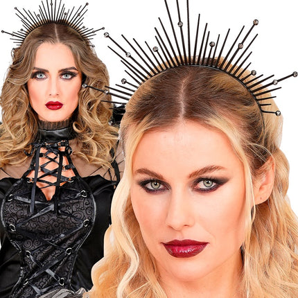 STIRNBAND HALO SCHWARZ