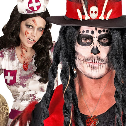 HALSKETTE HERZ HALLOWEEN