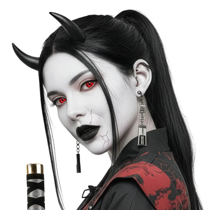 Ein Paar 3-Monats-Linsen „Cursed Demon“