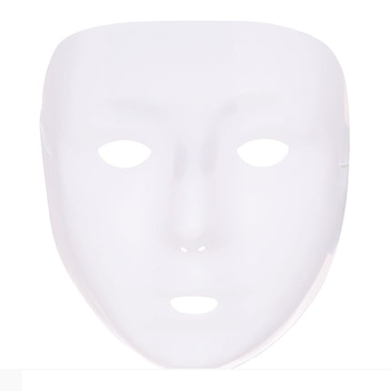 Halloween Gesichtsmaske weiß