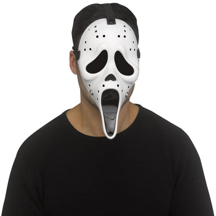 Ghostface Maske Hockey