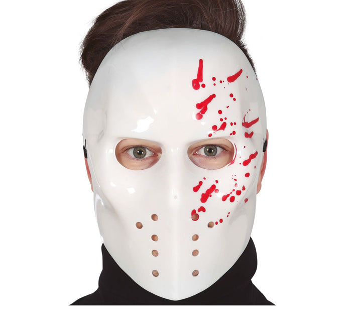 Halloween Blutige Hockey Maske