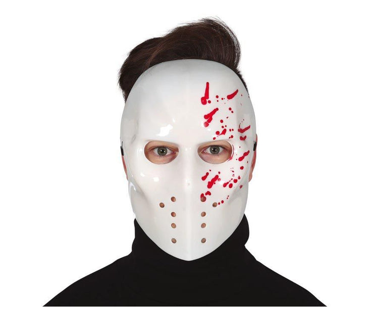 Halloween Blutige Hockey Maske