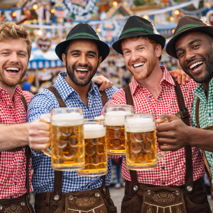 Oktoberfest Hoed Zwart