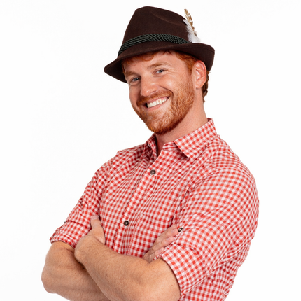 Oktoberfest Hoed Bruin