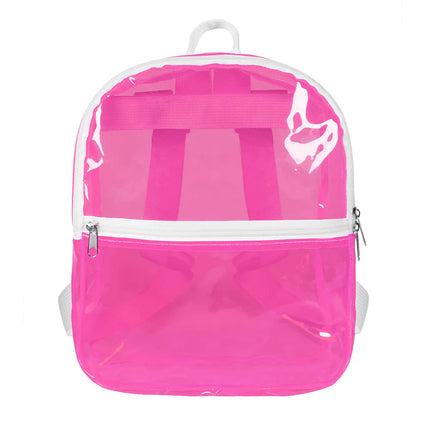 Rucksack Clarity in Neonrosa (28 x 23 x 10 cm)