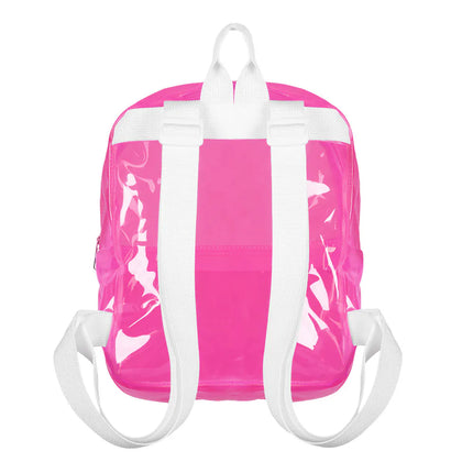 Rucksack Clarity in Neonrosa (28 x 23 x 10 cm)