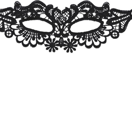Schwarze Augenmaske Spitze