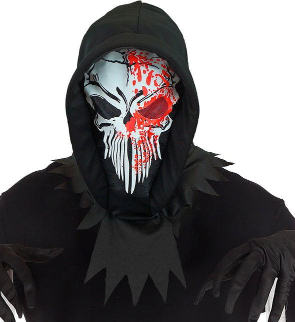 KAPUZENMASKE BLUTIGER SENSENMANN