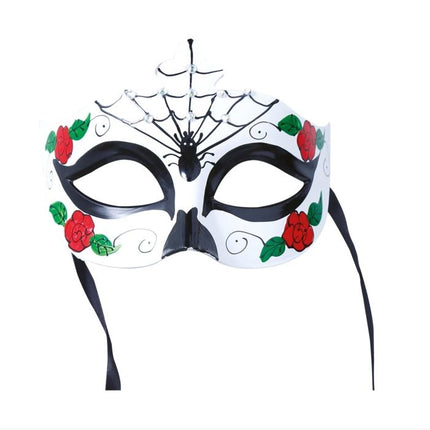Halloween Augenmaske Spinne