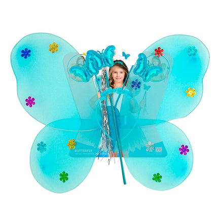 SCHMETTERLINGSSET BLAU